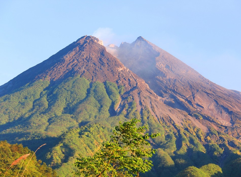 Adventure to Merapi Jeep Sunrise Borobudur Temple and White River Rafting to Upper Progo River