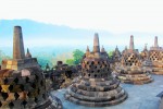 Adventure to Merapi Jeep Sunrise Borobudur Temple and White River Rafting to Upper Progo River
