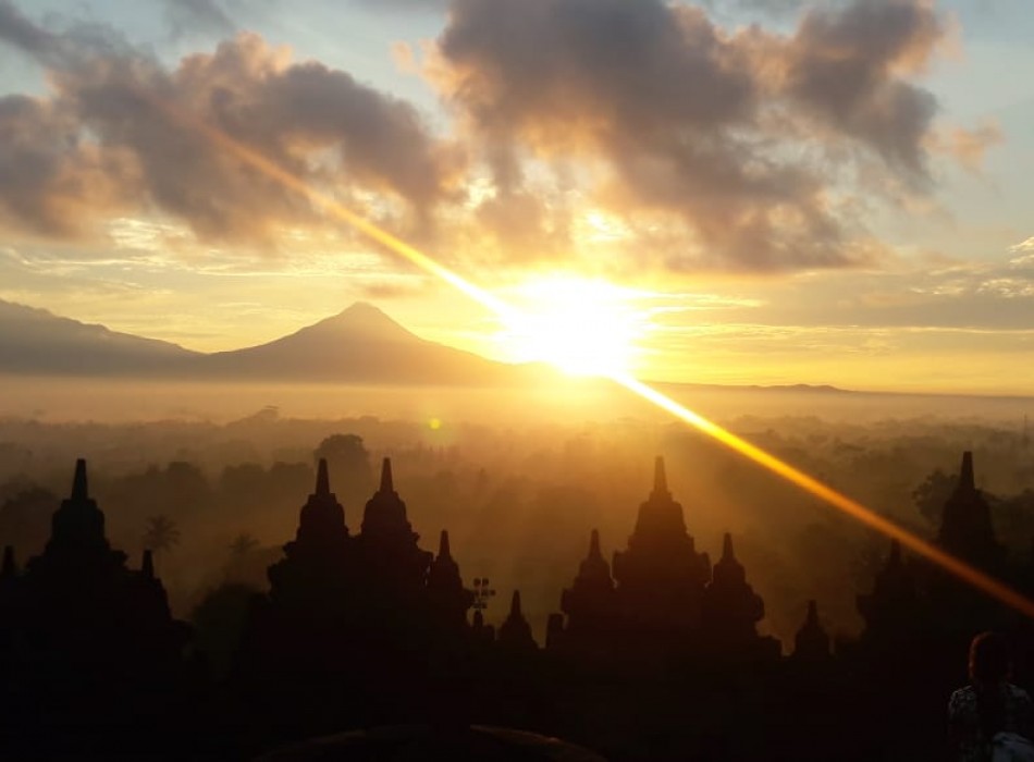 Borobudur Sunset