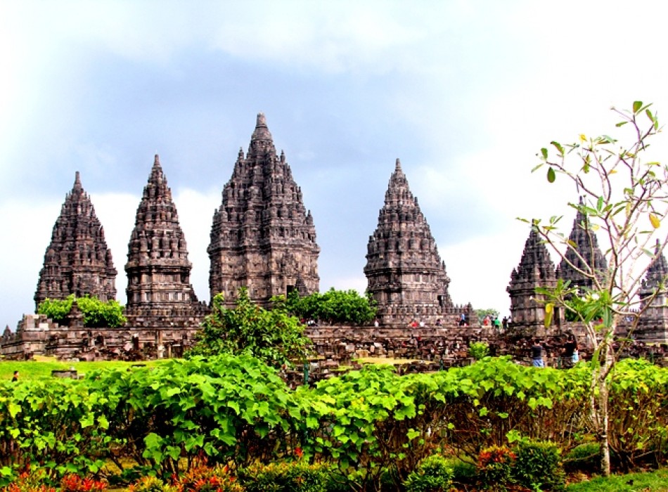 Prambanan sunset