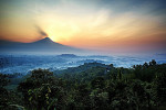Sunrise Gazing Punthuk Setumbu, Climb up to Borobudur Temple with Dieng Plateau